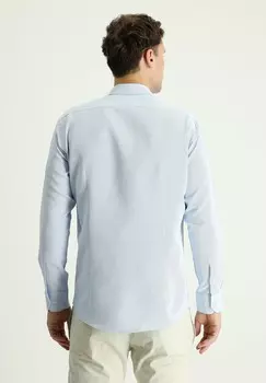 Рубашка MIKRO-MUSTER UND GEKNOPFTEM KRAGEN Kigili, бирюзовый