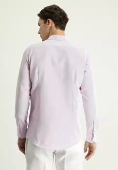 Рубашка MIKRO-MUSTER UND GEKNOPFTEM KRAGEN Kigili, сиреневый