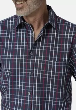 Рубашка MILANVILLO Babista, темно-синий