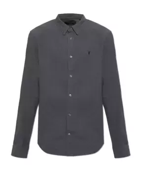 Рубашка милая Allsaints, серый