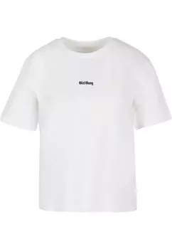 Рубашка Miss Tee Girl Gang, белый