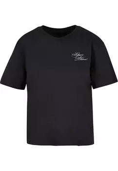 Рубашка Miss Tee Give A Damn, черный