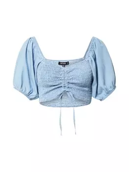 Рубашка Missguided CHAMBRAY, светло-синий