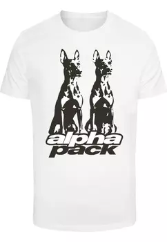 Рубашка Mister Tee Alpha Pack, белый