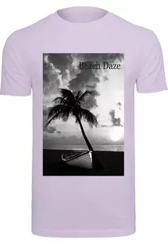 Рубашка Mister Tee Beach Daze, светло-фиолетовый