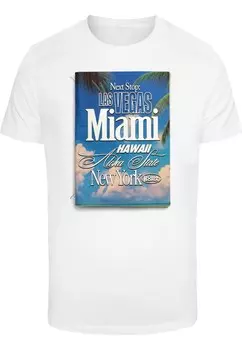 Рубашка Mister Tee City Tour, белый