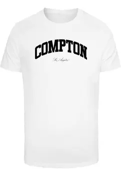 Рубашка Mister Tee Compton Los Angeles, белый