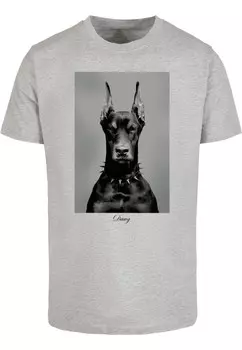 Рубашка Mister Tee Dawg, цвет Grey/mottled grey