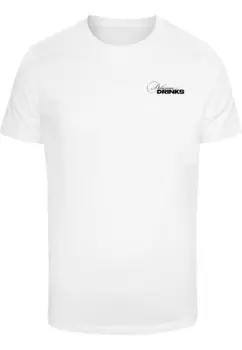 Рубашка Mister Tee Delicious Drinks, белый