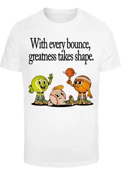 Рубашка Mister Tee Every Bounce, белый