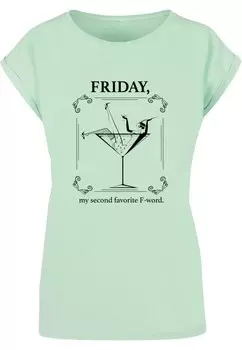 Рубашка Mister Tee F-Word, мятный