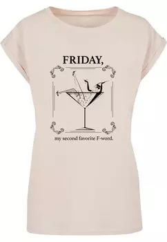 Рубашка Mister Tee F-Word, песочный