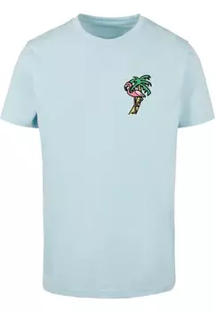 Рубашка Mister Tee Flamingo, синий
