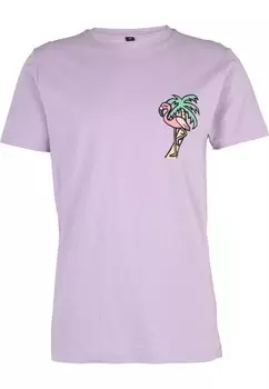 Рубашка Mister Tee Flamingo, сиреневый