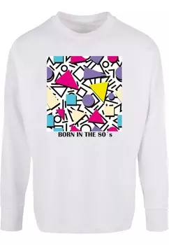 Рубашка Mister Tee Geometric Retro, белый