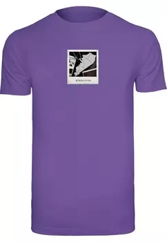 Рубашка Mister Tee Glamorous Memory, фиолетовый