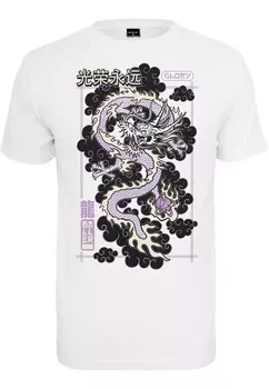 Рубашка Mister Tee Glory Dragon, белый