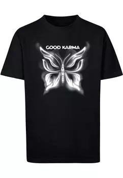 Рубашка Mister Tee Good Karma, черный