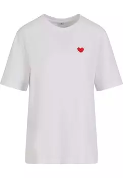 Рубашка Mister Tee Heart Shape, белый
