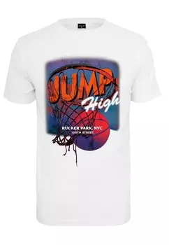 Рубашка Mister Tee Jump high, белый