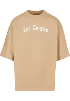 Рубашка Mister Tee Los Angeles, кэмел