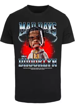 Рубашка Mister Tee Mad Days, черный