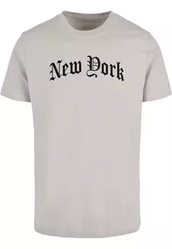 Рубашка Mister Tee New York, серый