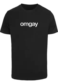 Рубашка Mister Tee OMGay, черный
