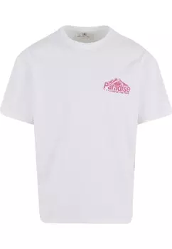 Рубашка Mister Tee Paradise Land, белый