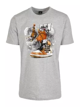 Рубашка Mister Tee, пятнистый серый