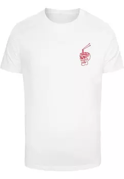 Рубашка Mister Tee Skulls Bento, белый