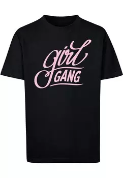 Рубашка Mister Tee The Girl Gang, черный