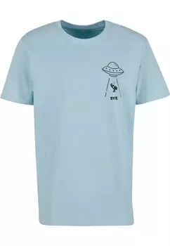 Рубашка Mister Tee Ufo, светло-синий