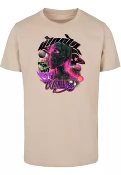 Рубашка Mister Tee Wish You Were Here, песочный