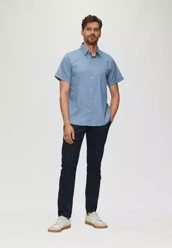 Рубашка MIT CHAMBRAY DETAILS s.Oliver, синий