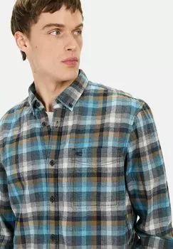 Рубашка MIT KAROMUSTER camel active, сине-серый