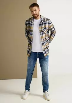 Рубашка MIT KAROMUSTER Street One MEN, цвет braun