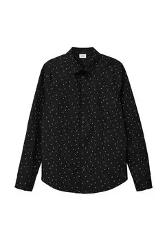Рубашка MIT PRINT s.Oliver, цвет schwarz