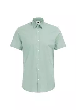 Рубашка Mit Stretch WE Fashion, зеленая