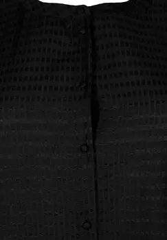 Рубашка Mit Textur Zizzi, черная