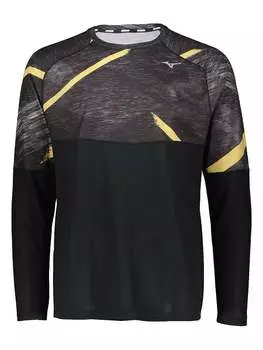 Рубашка Mizuno Funktionsshirt Thermal Charge, черный