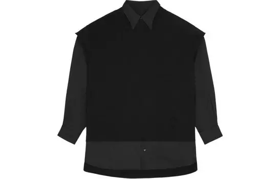 Рубашка Mm6 Maison Margiela женская, черный