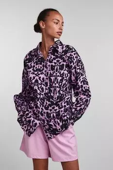 Рубашка - Многоцветный - Oversize PIECES, разноцветный