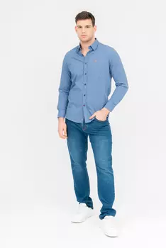 Рубашка MODERN FIT Budmil, цвет farmerkk