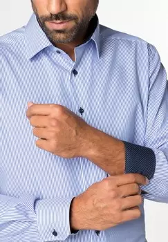 Рубашка MODERN FIT Eterna, синий