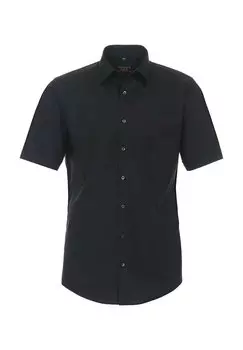 Рубашка MODERN FIT KURZARM IN VERSCHIEDENEN FARB Redmond, цвет schwarz