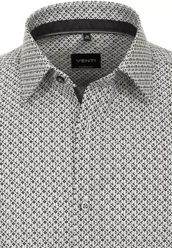 Рубашка MODERN FIT VENTI, темно-серый