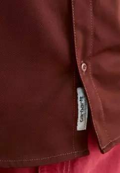 Рубашка MODULE SCRIPT Carhartt WIP, темно-коричневый