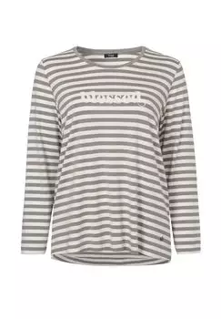 Рубашка Молодёжная рубашка с длинными рукавами и аппликацией логотипа Frapp, цвет Nougat / Offwhite