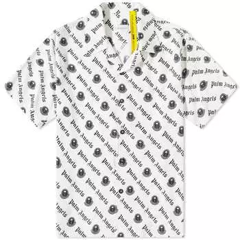 Рубашка Moncler Genius x Palm Angels Logo Vacation Shirt